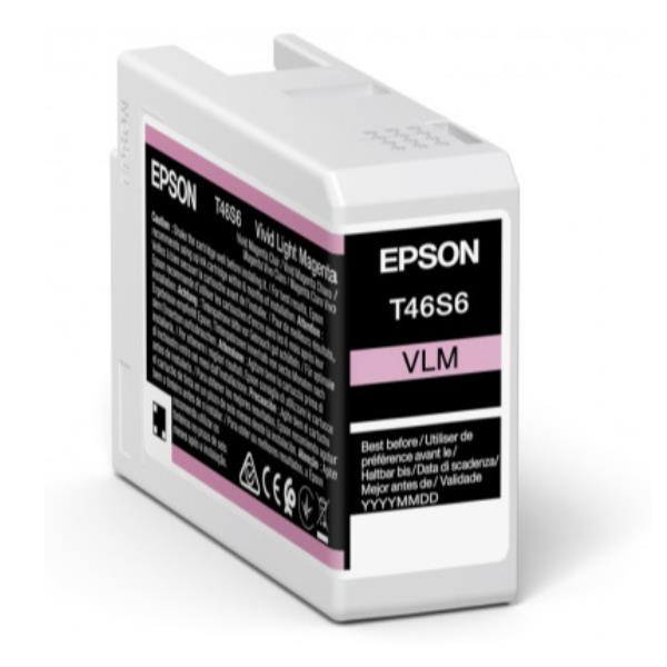 Epson Singlepack Vivid Light Magenta T46s6 Ultrachrome Pro 10